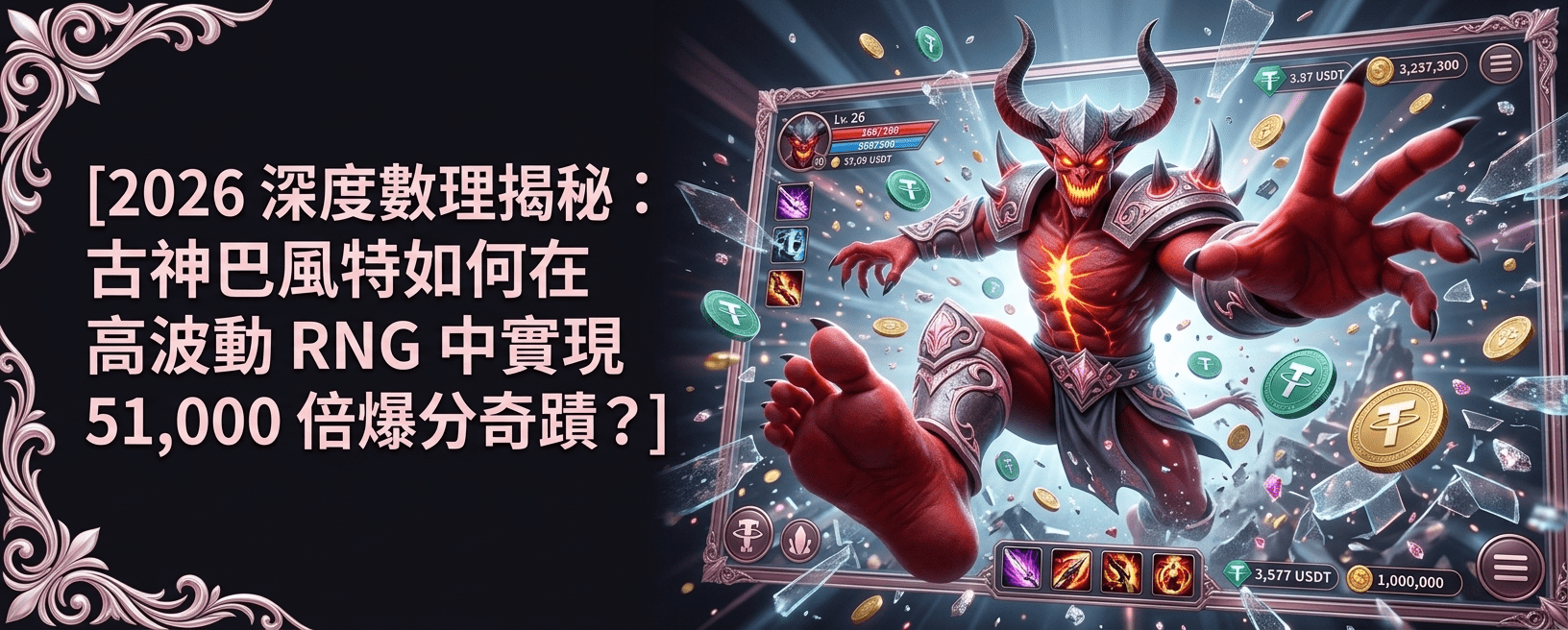 2026 深度數理揭秘 古神巴風特如何在高波動 RNG 中實現 51,000 倍爆分奇蹟？